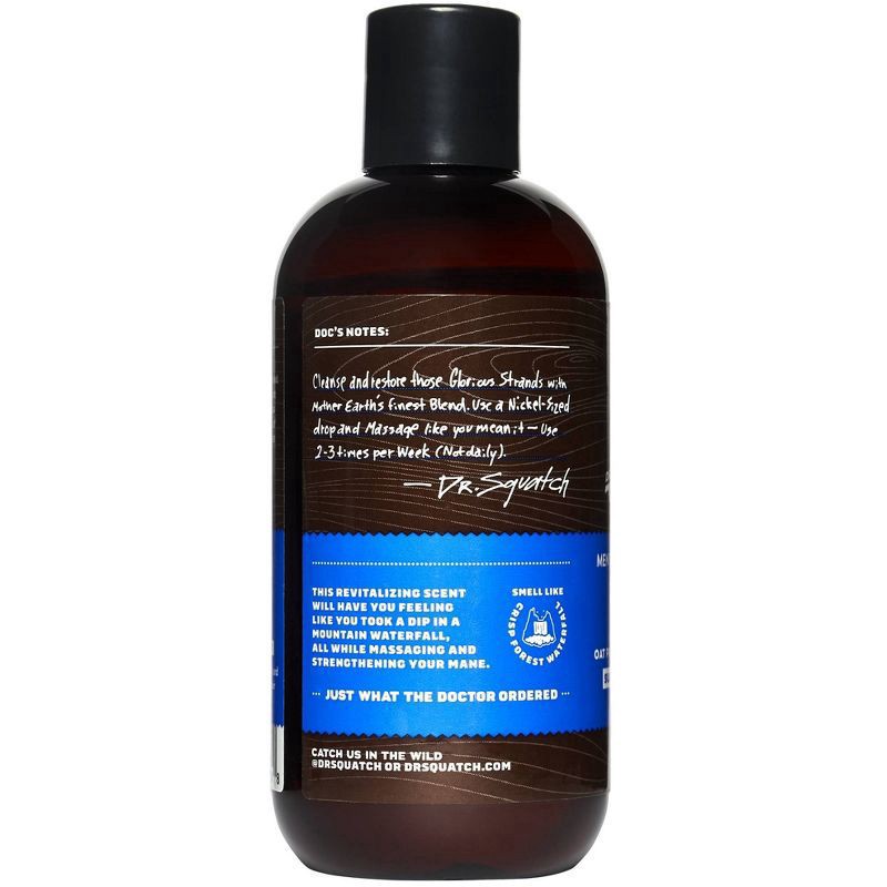 slide 3 of 3, Dr. Squatch Men's Fresh Falls Natural Shampoo 8 fl oz, 8 fl oz