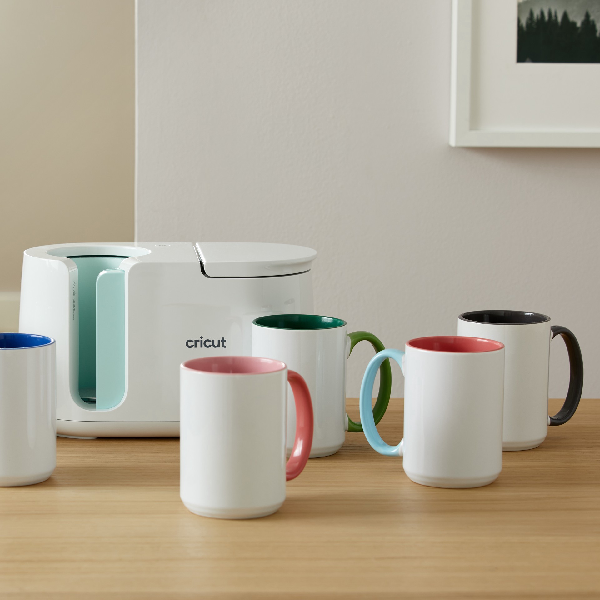 slide 4 of 5, Cricut 15oz. Beveled Ceramic Mug Blank, 15 oz