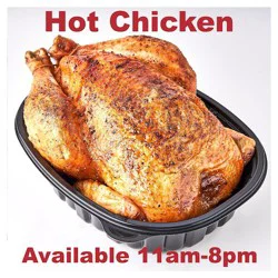 Giant Eagle Rotisserie Chicken, Served Hot