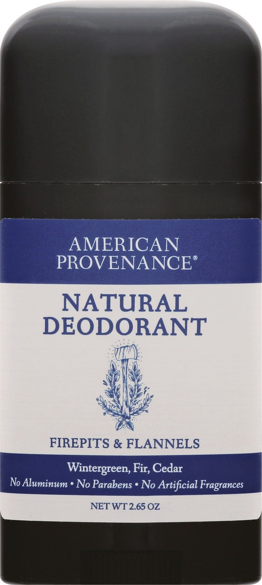 slide 8 of 12, American Provenance Natural Firepits & Flannels Deodorant 2.65 oz, 2.65 oz