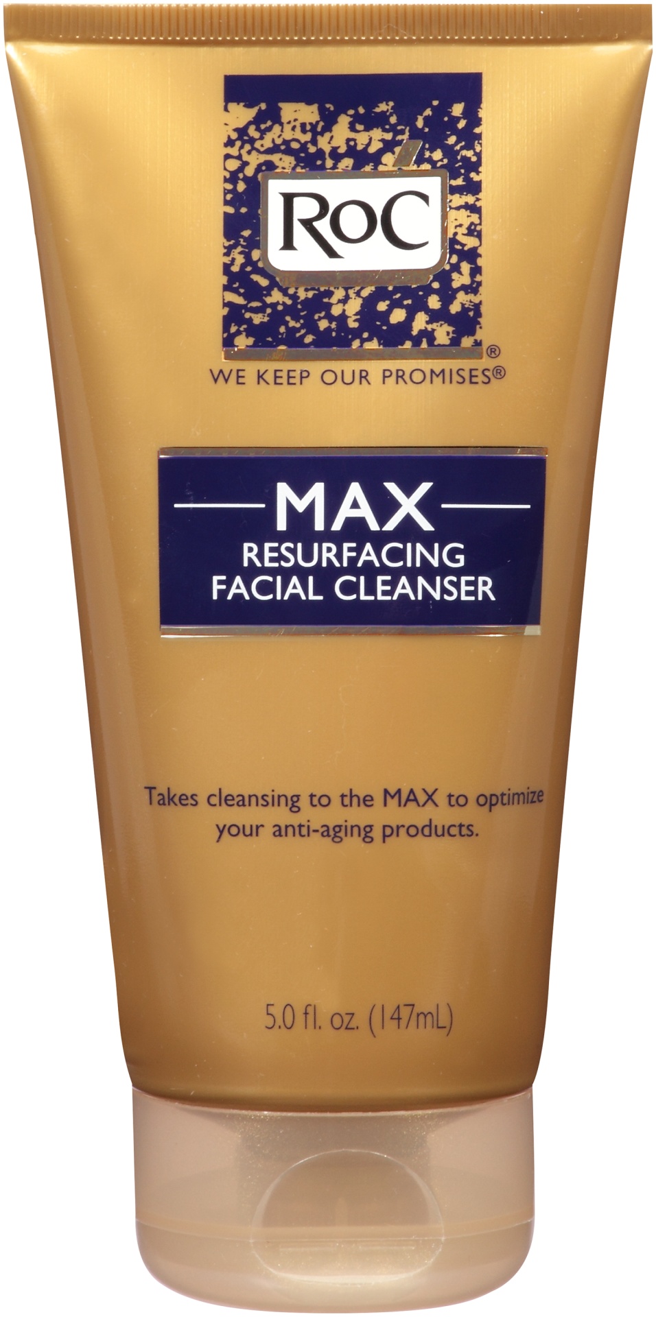 slide 1 of 1, RoC Skincare MAX Resurfacing Facial Cleanser, 5 fl oz