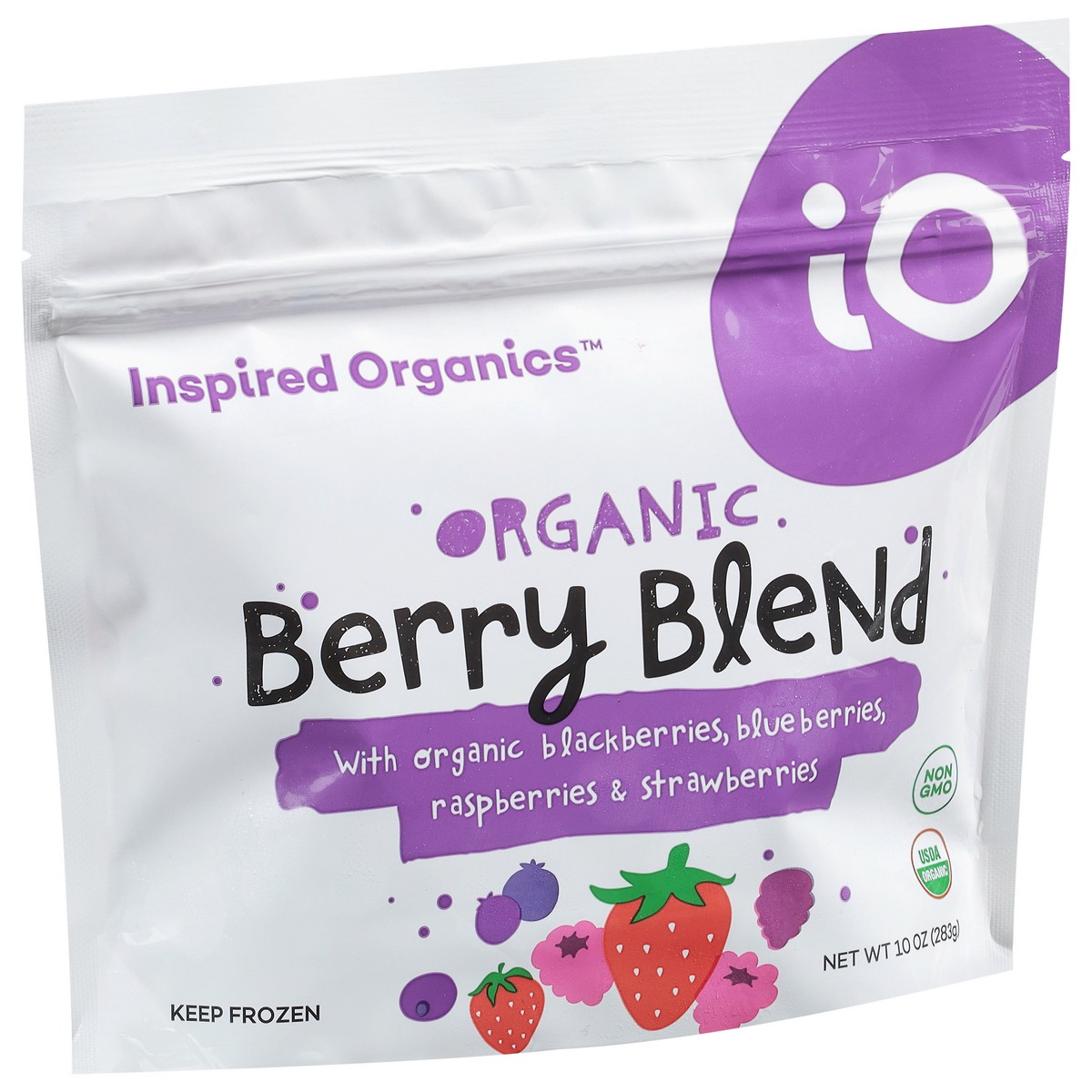 slide 8 of 9, Inspired Organics Organic Berry Blend 10 oz, 10 oz