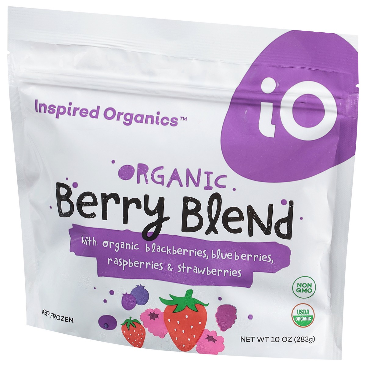 slide 5 of 9, Inspired Organics Organic Berry Blend 10 oz, 10 oz