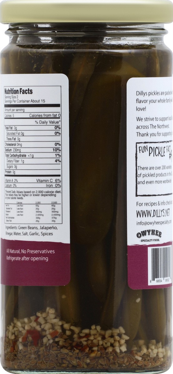 slide 6 of 8, Dillys Green Beans 16 oz, 16 oz