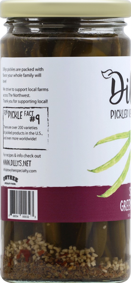slide 2 of 8, Dillys Green Beans 16 oz, 16 oz