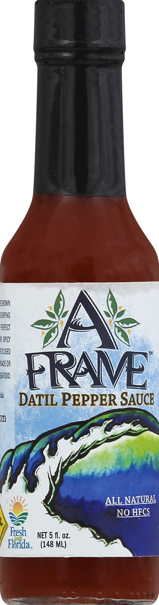 slide 1 of 8, A Frame Datil Pepper Sauce, 5 oz