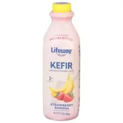 Lifeway Strawberry Banana Kefir 32 fl oz