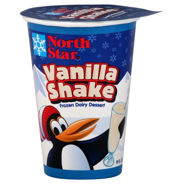 slide 1 of 1, North Star Vanilla Shake, 10 oz