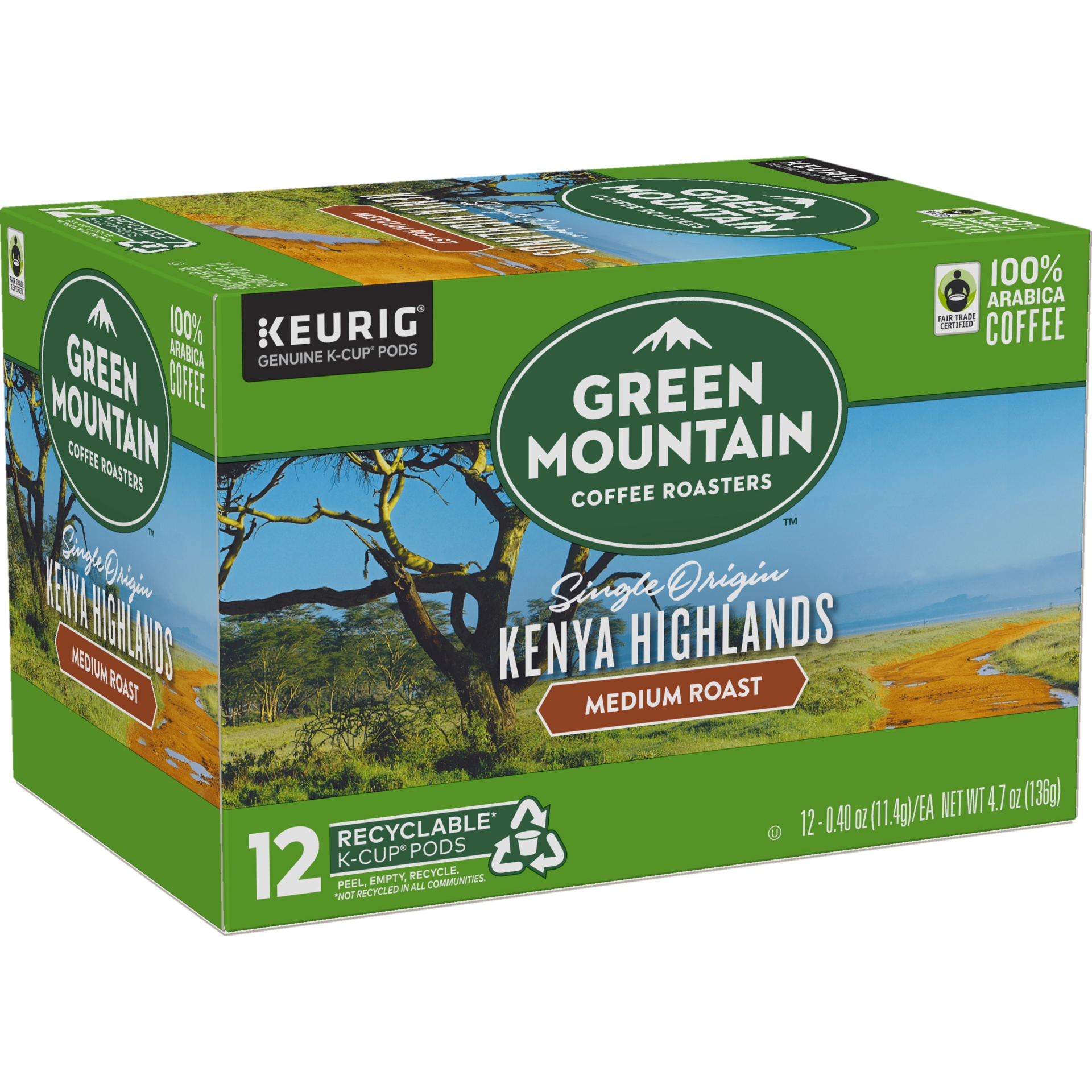 slide 2 of 4, Green Mountain Kenya Highlands K-Cup Pods, 10 ct