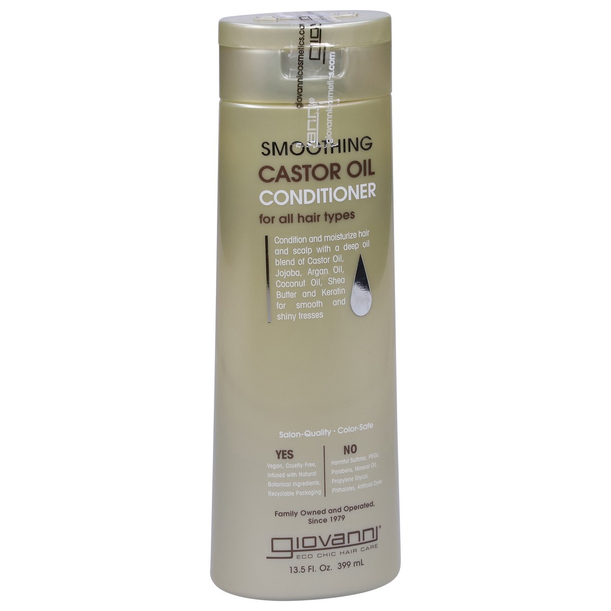 slide 2 of 9, Giovanni Smoothing Castor Oil Conditioner, 13.5 oz