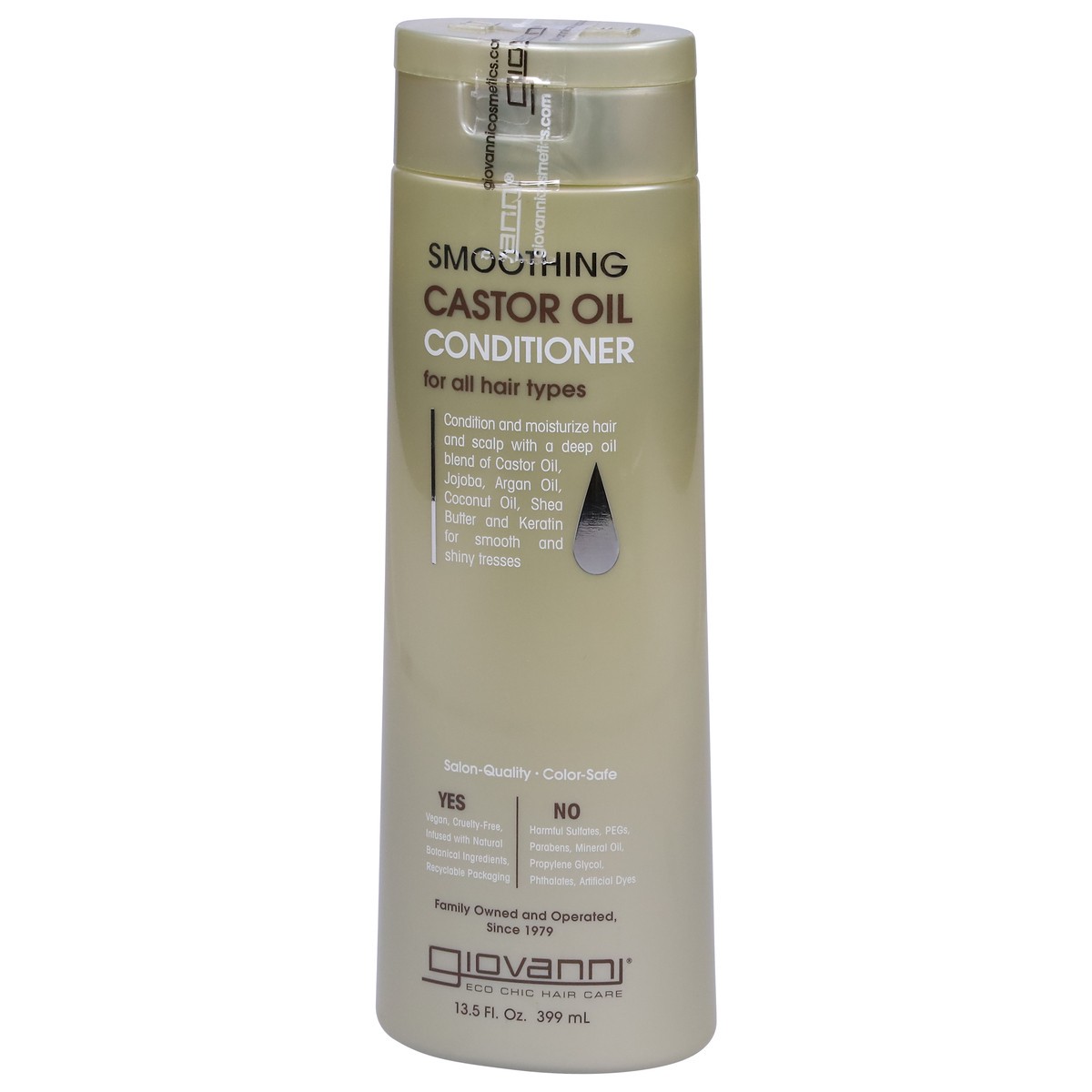 slide 3 of 9, Giovanni Smoothing Castor Oil Conditioner, 13.5 oz