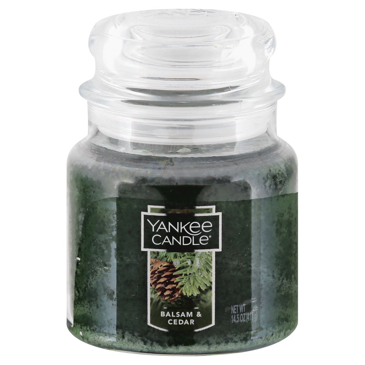 slide 4 of 10, Yankee Candle Balsam & Cedar Candle 14.5 oz, 14.5 oz