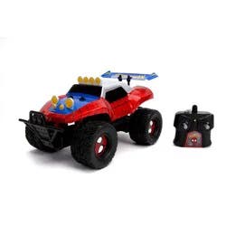 Spider-Man Jada Toys Marvel Spider-Man Buggy Remote Control Vehicle 1:14 Scale - Glossy Red