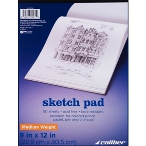 slide 1 of 1, Mead Caliber Sketch Pad 9 X 12, 1 ct