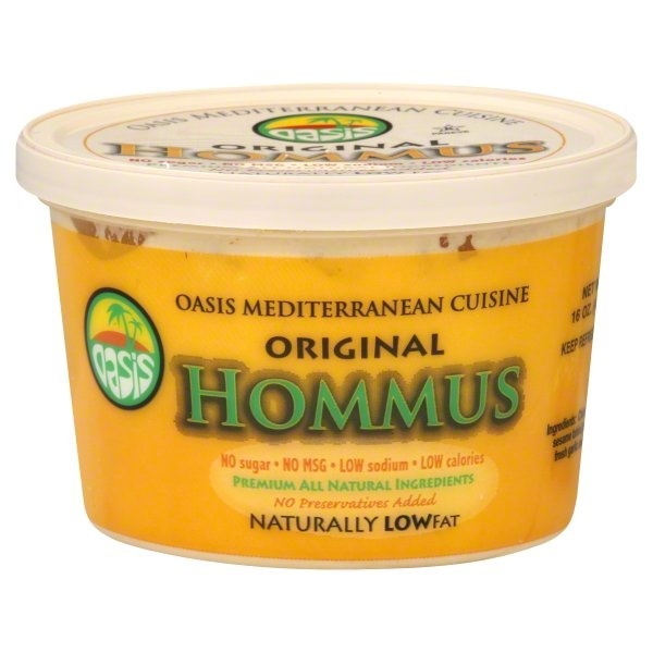 slide 1 of 1, Oasis Original Hummus, 1 ct