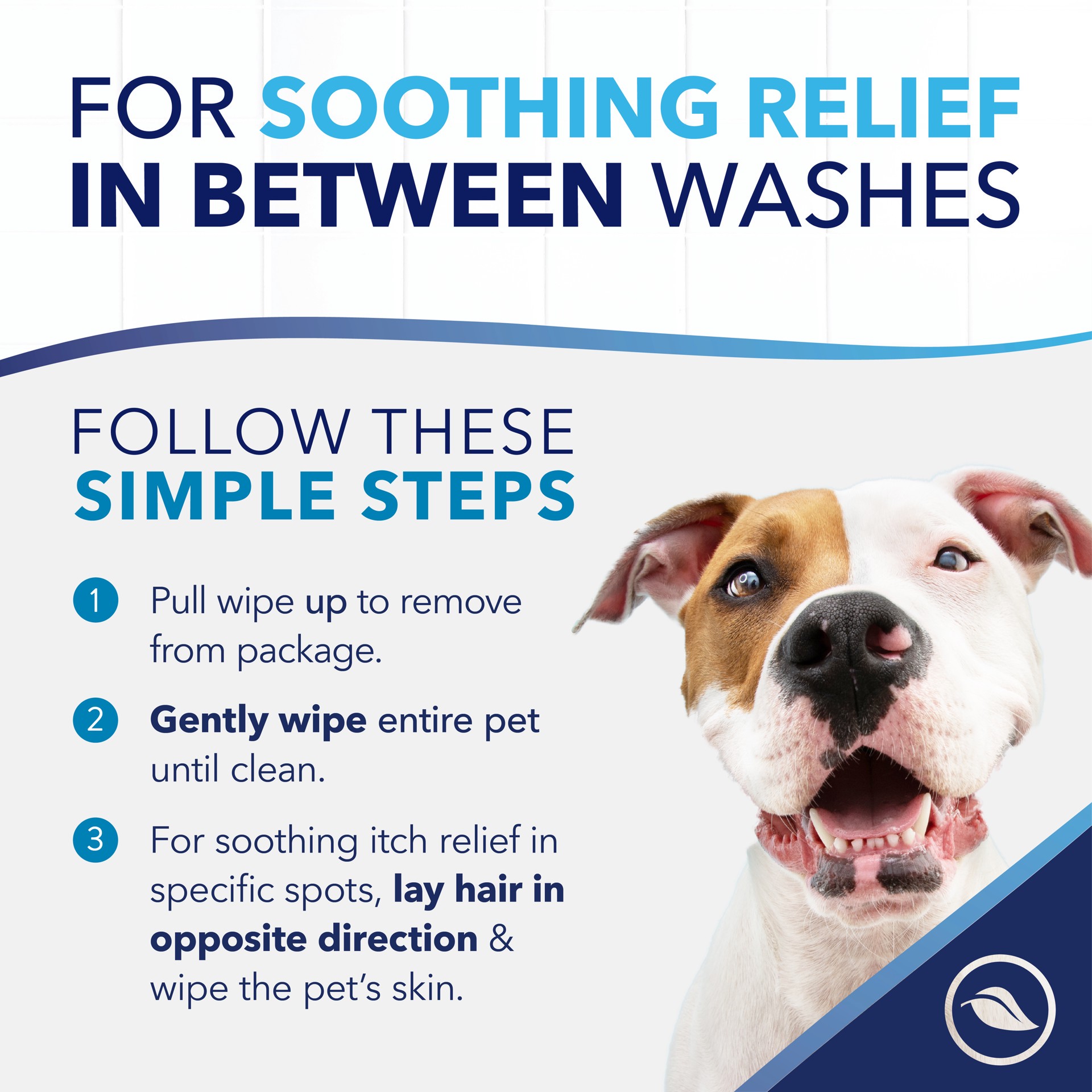 slide 10 of 10, TropiClean OxyMed Soothing Relief All Purpose Pet Wipes, Count of 50, 50 ct