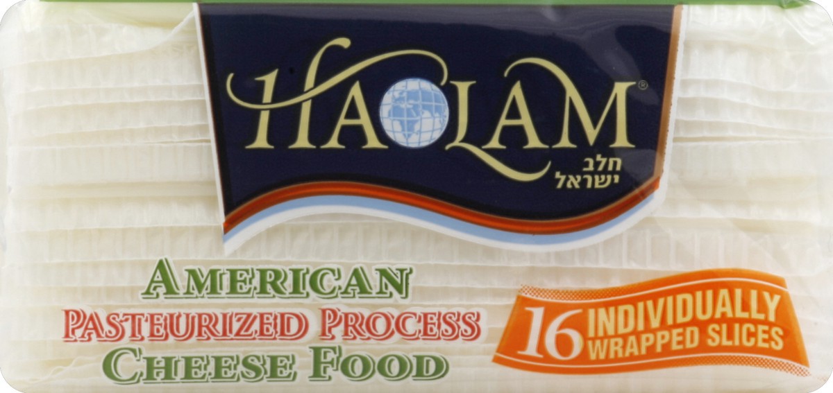 slide 4 of 5, Haolam American Cheese Food, 12 oz