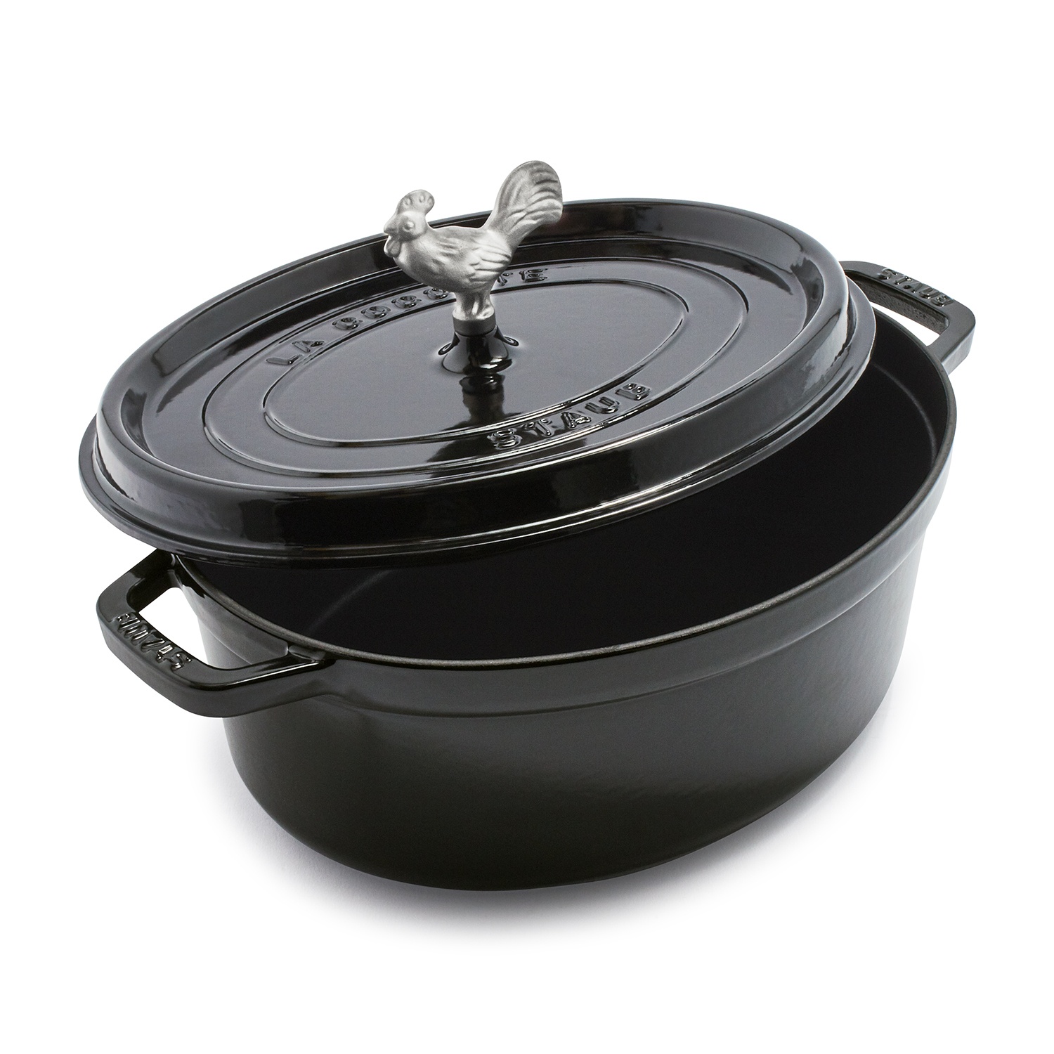 slide 1 of 1, STAUB Staub Coq au Vin Cocotte - Dark Blue, 5.75 qt