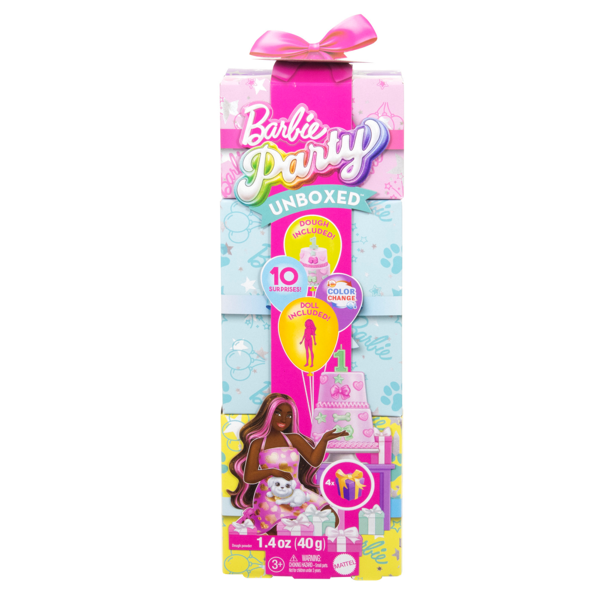 slide 1 of 25, Barbie Party Unboxed Doll and Accessories, 1 ct