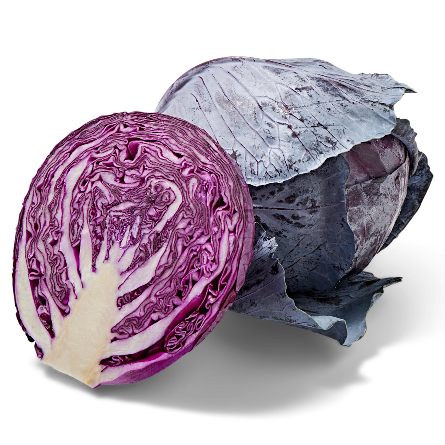 slide 1 of 2, FRESH FROM MEIJER Red Cabbage, 1 bunch