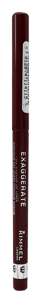 slide 1 of 1, Rimmel Exaggerate Lip Liner Ravish, 0.01 oz