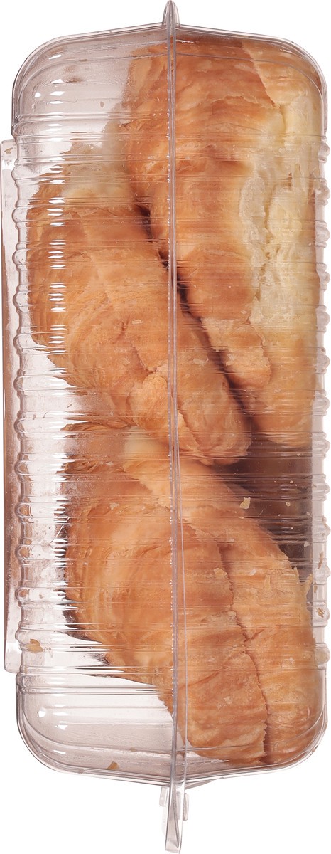 slide 9 of 14, First Street Large Sliced Croissant, 27 oz