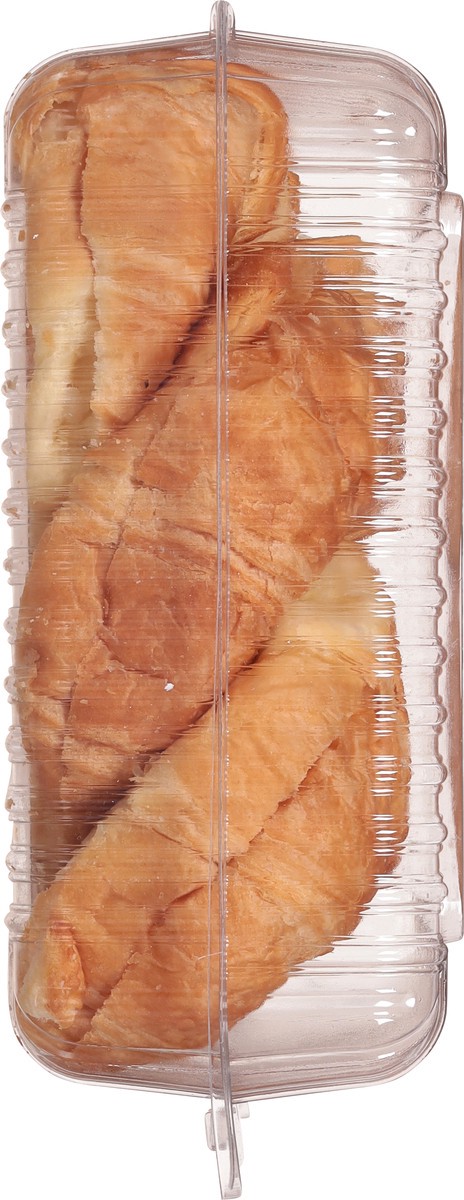 slide 10 of 14, First Street Large Sliced Croissant, 27 oz