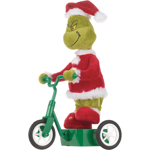 slide 1 of 1, Musical Cruiser-Grinch On Scooter-D, 1 ct