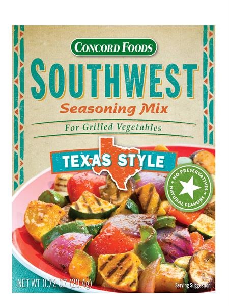 slide 1 of 1, Concord Foods Southwest Seasoning, 0.72 oz