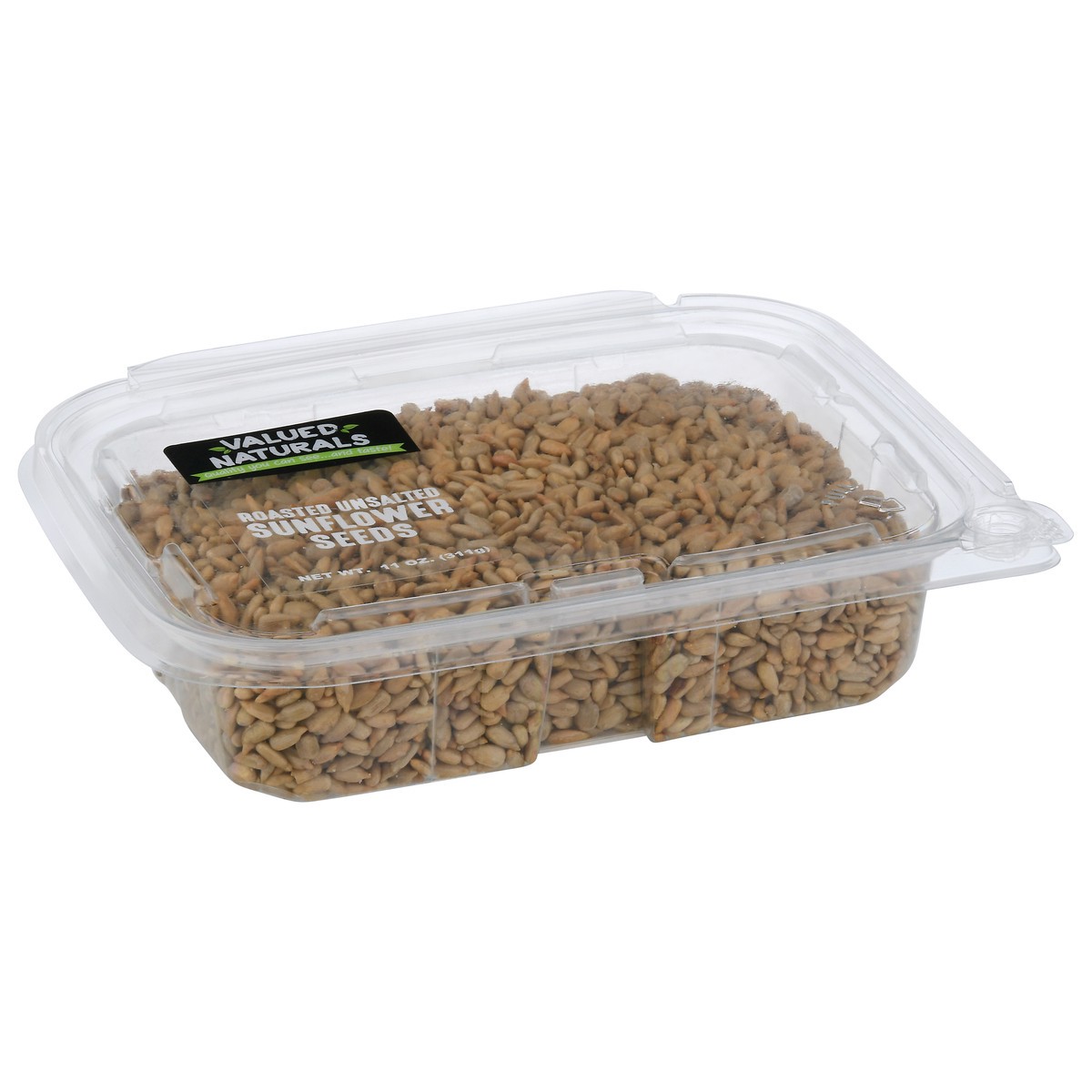 slide 4 of 9, Valued Naturals Roasted Unsalted Sunflower Seeds 11 oz, 11 oz
