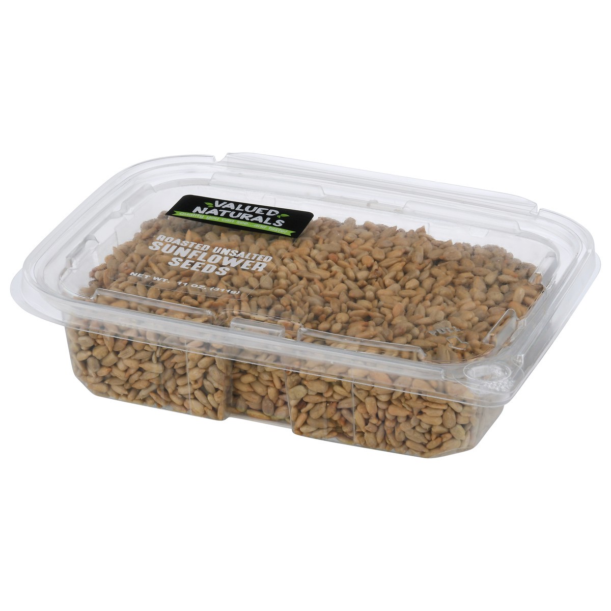 slide 2 of 9, Valued Naturals Roasted Unsalted Sunflower Seeds 11 oz, 11 oz