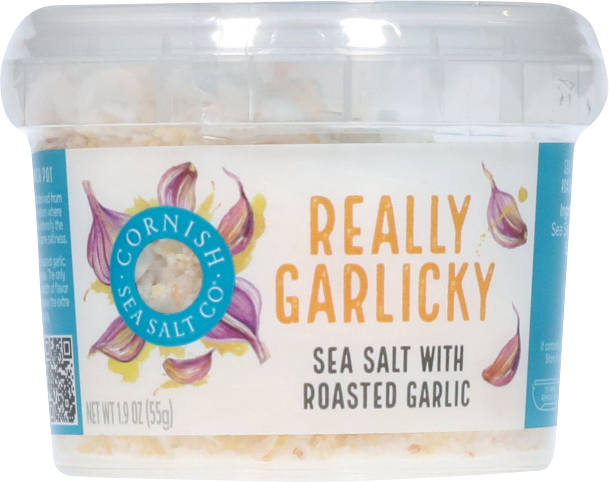 slide 3 of 12, Cornish Sea Salt Co Really Garlicky with Roasted Garlic 1.9 oz, 1.9 oz