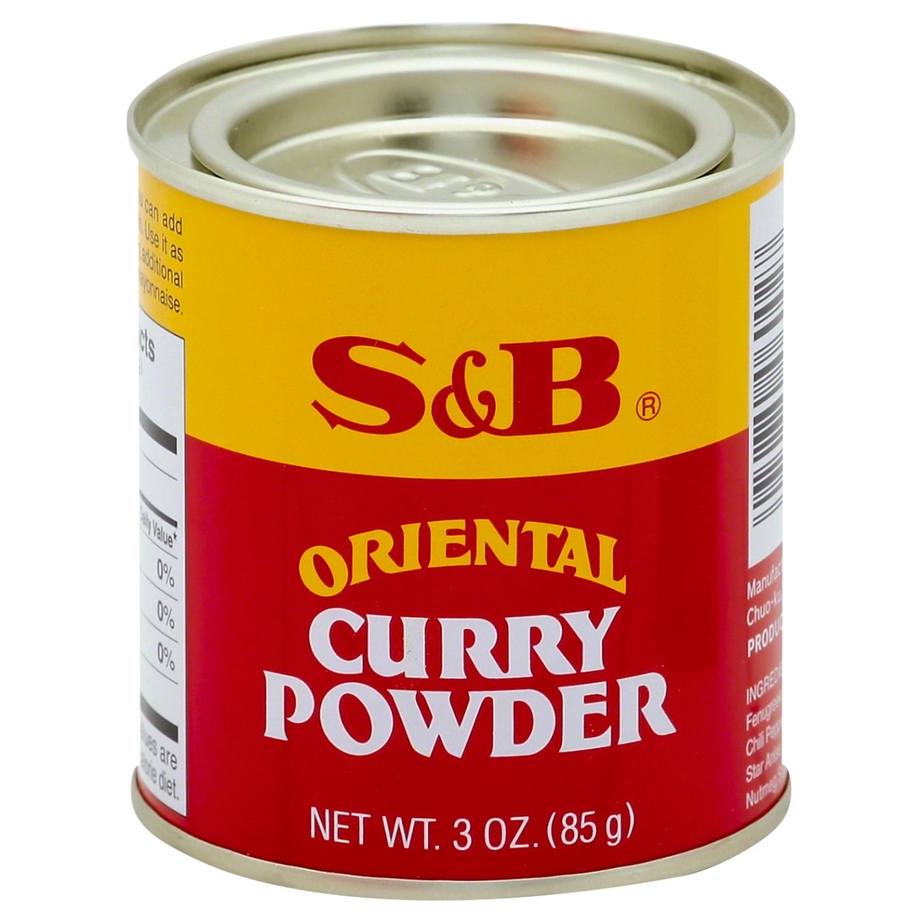 slide 1 of 1, S&B Oriental Curry Powder, 3 oz