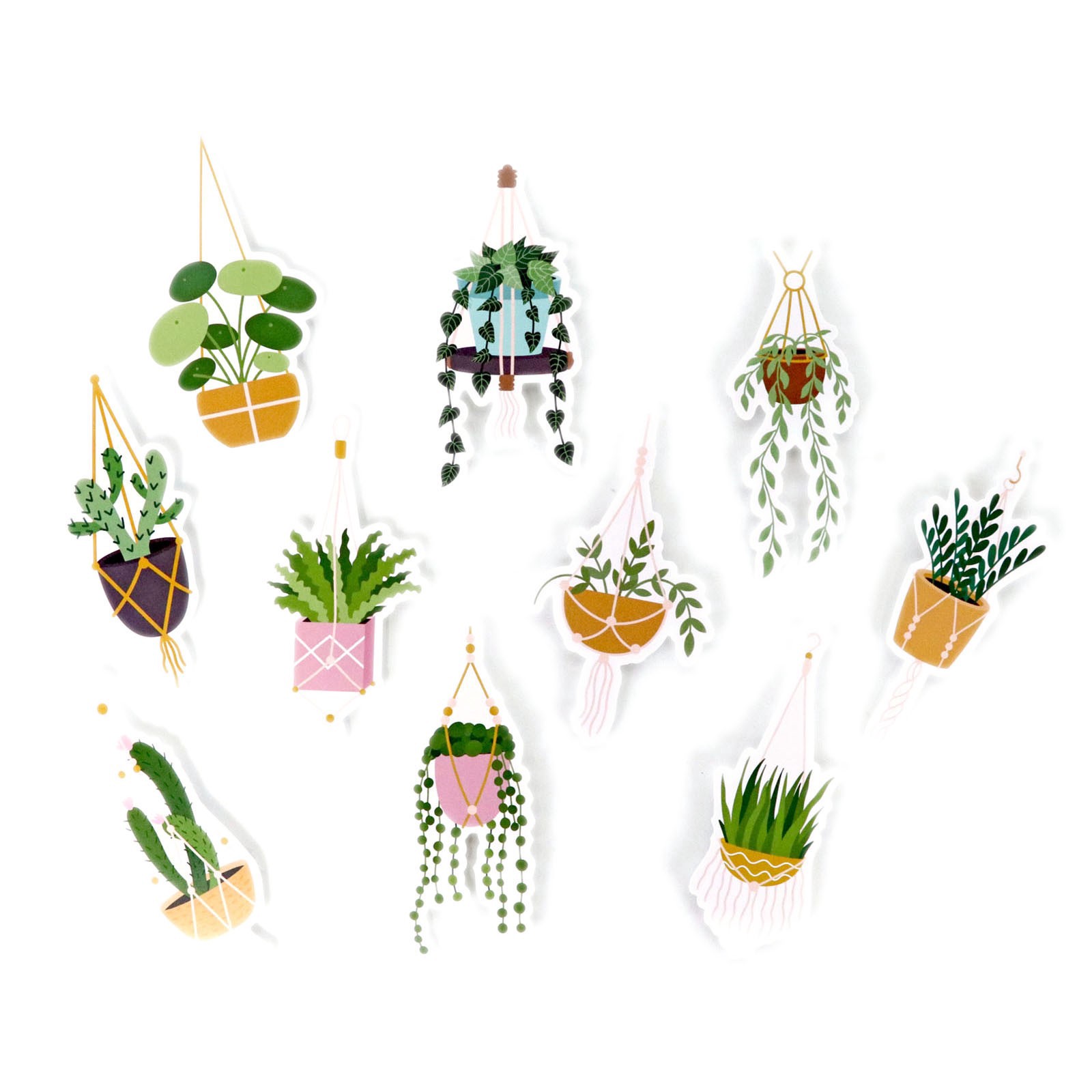 slide 3 of 4, House Plants Vinyl Die Cut Stickers By Recollections, 1 ct