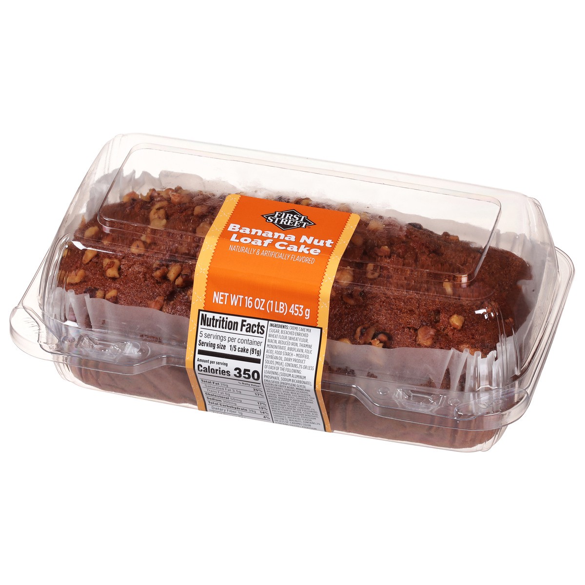 slide 8 of 14, First Street Fs Banana Nut Bread, 16 oz