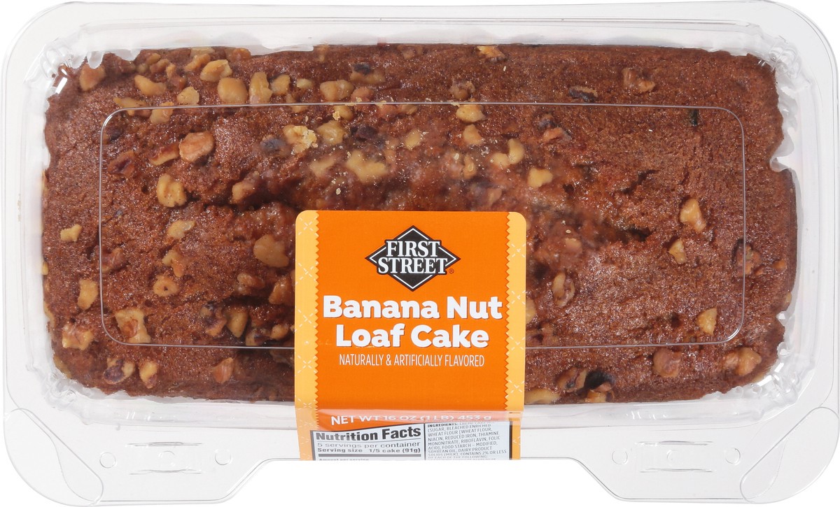 slide 10 of 14, First Street Fs Banana Nut Bread, 16 oz