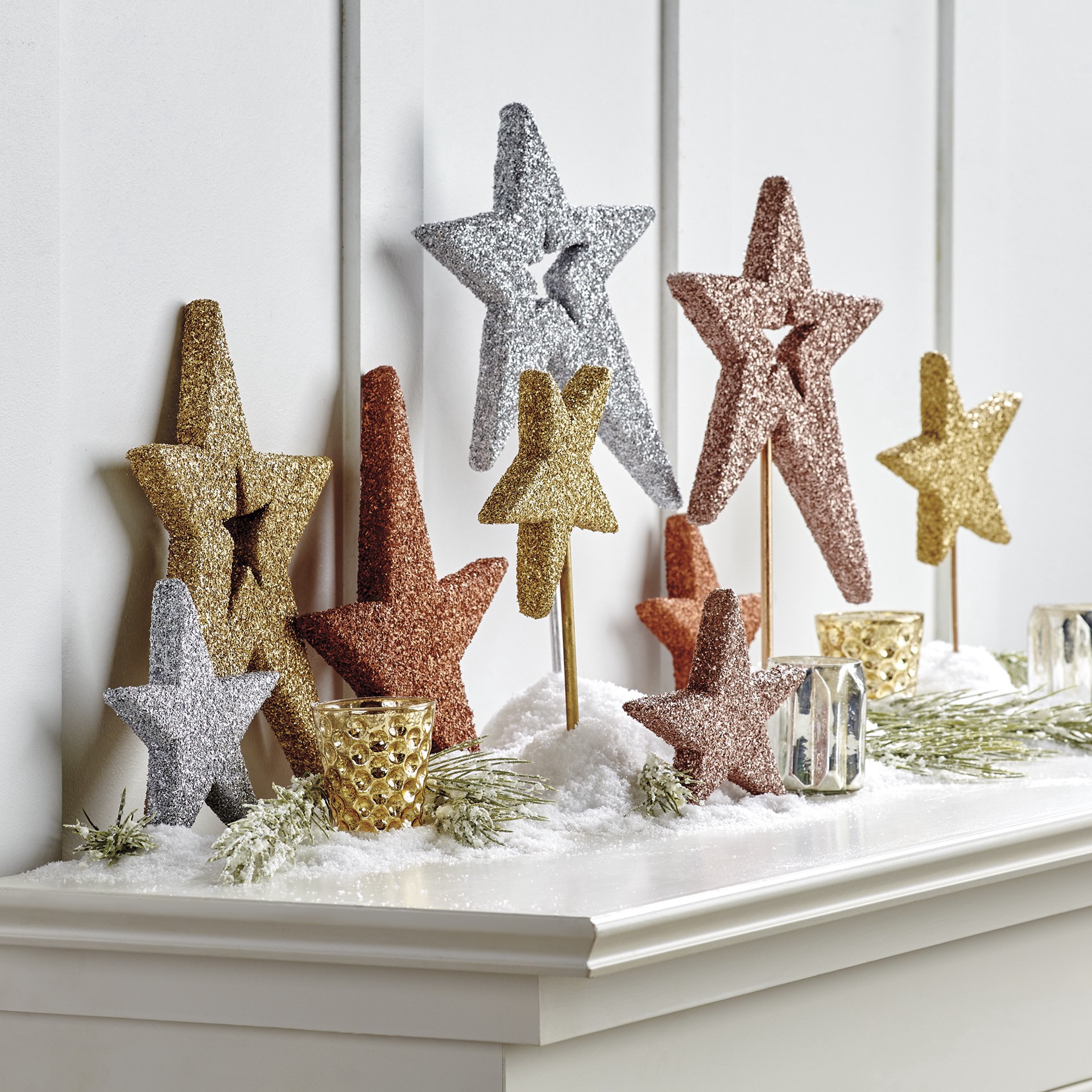 slide 3 of 3, Floracraft Diamond Dust Glitter Clear, 14 fl oz