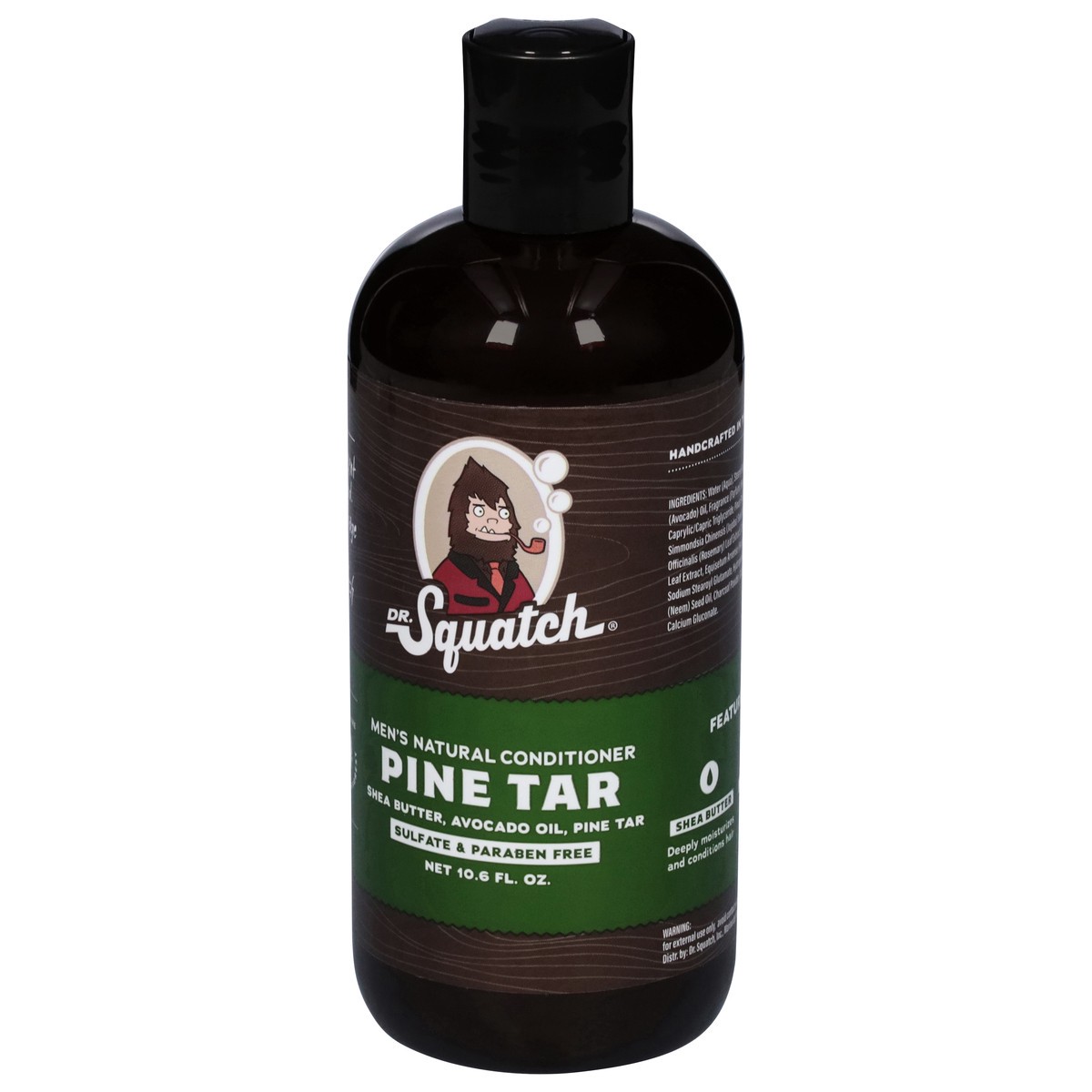 slide 6 of 13, Dr. Squatch Men's Pine Tar Natural Conditioner 10.6 fl oz, 10.6 fl oz
