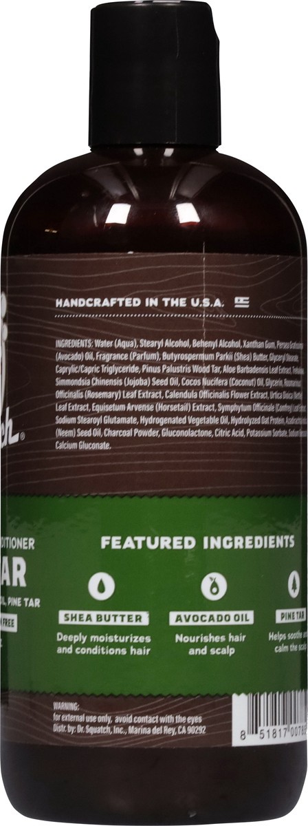 slide 12 of 13, Dr. Squatch Men's Pine Tar Natural Conditioner 10.6 fl oz, 10.6 fl oz