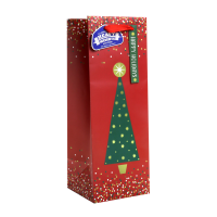 slide 19 of 25, Paper Images Bottle Holiday Heavy Weight Gift Bag, 1 Count, 1 ct