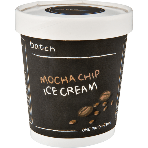 slide 1 of 8, Batch Ice Cream Mocha Chip, 16 fl oz