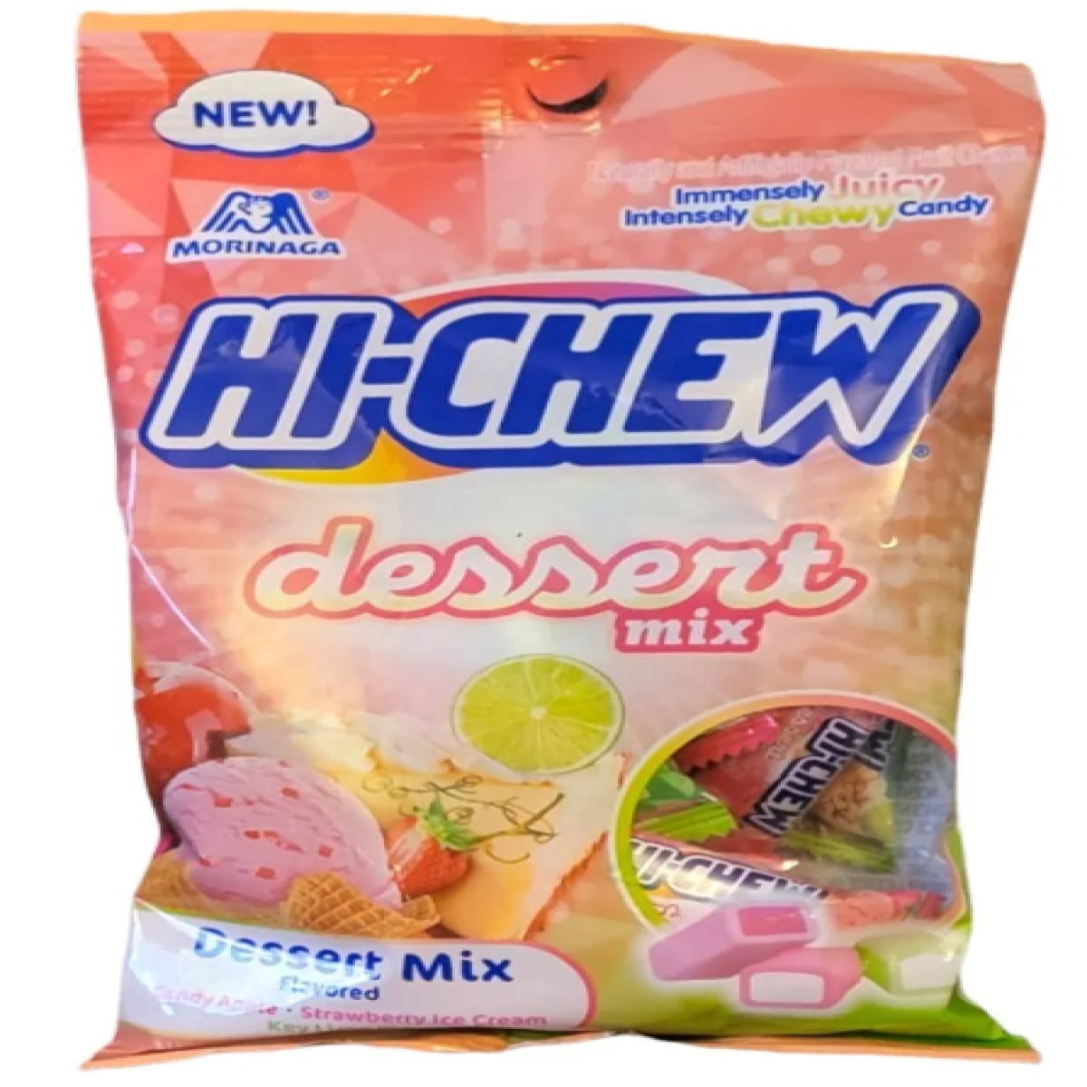 slide 1 of 9, Morinaga Hi-Chew Dessert Mix Flavored Fruit Chews - 3 oz, 3 oz