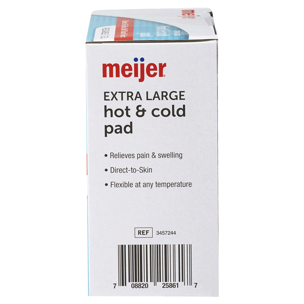 slide 12 of 13, Meijer Extra Large Reusable Gel Hot & Cold Pad, 1 ct