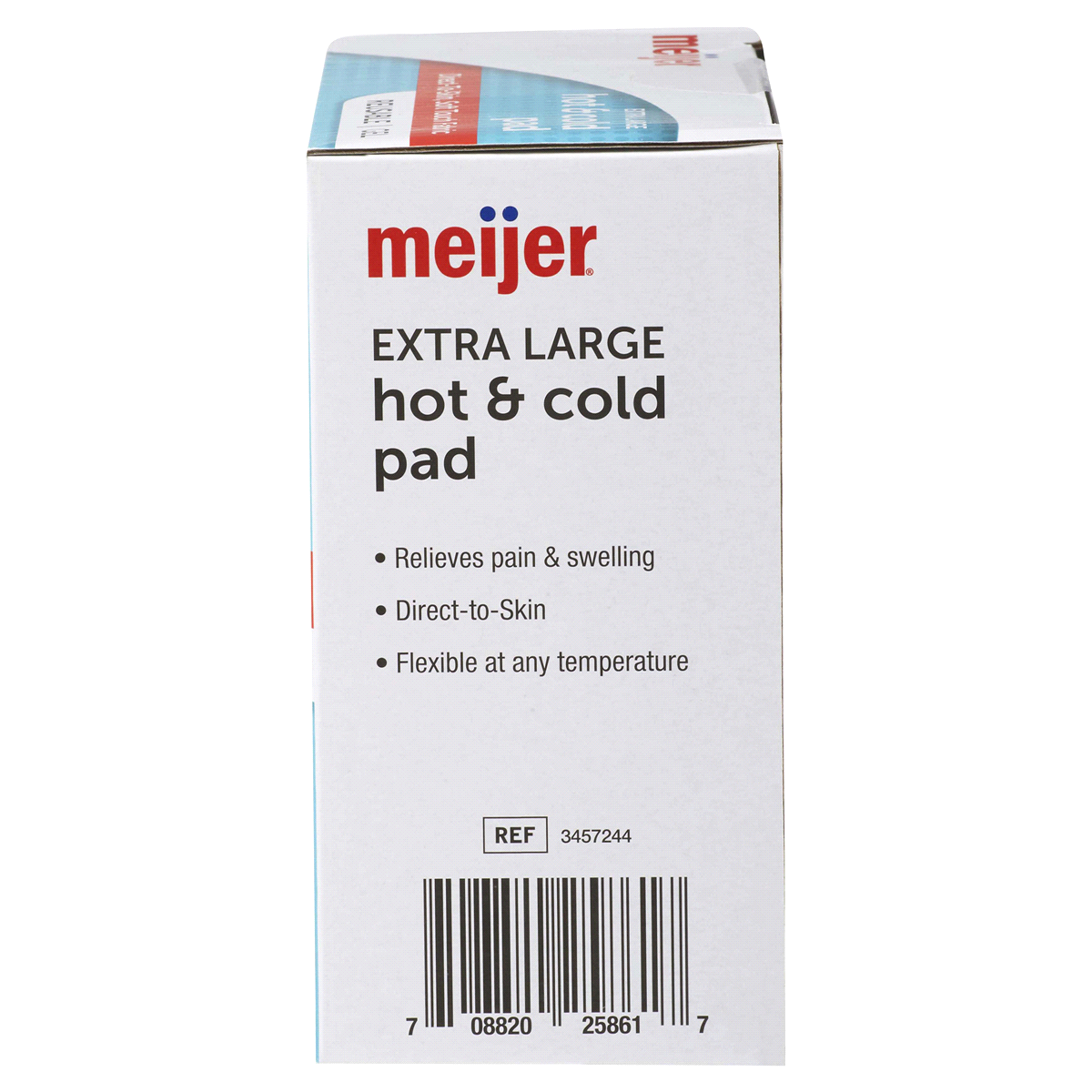 slide 13 of 13, Meijer Extra Large Reusable Gel Hot & Cold Pad, 1 ct