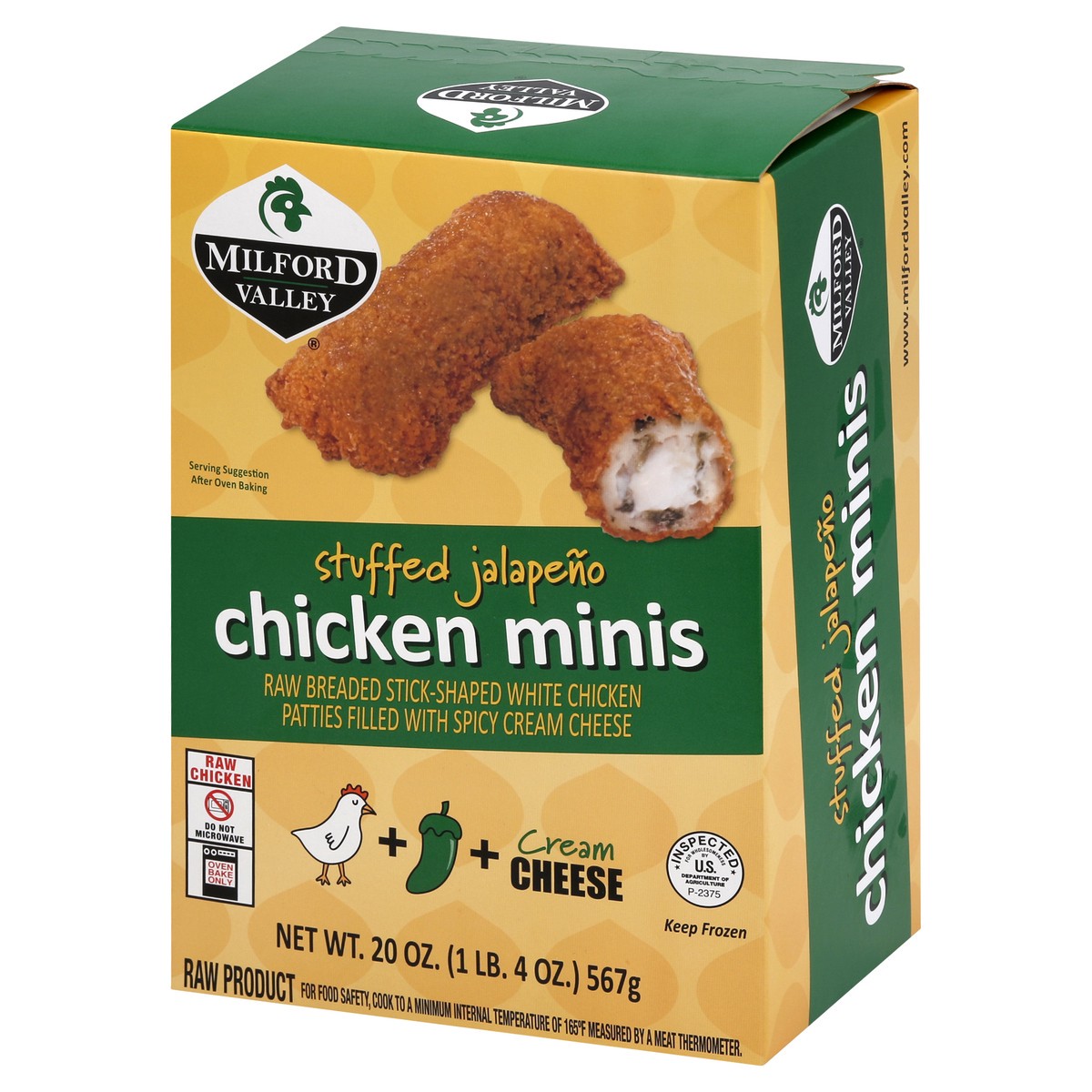 slide 9 of 13, Milford Valley Chicken Minis 20 oz, 20 oz