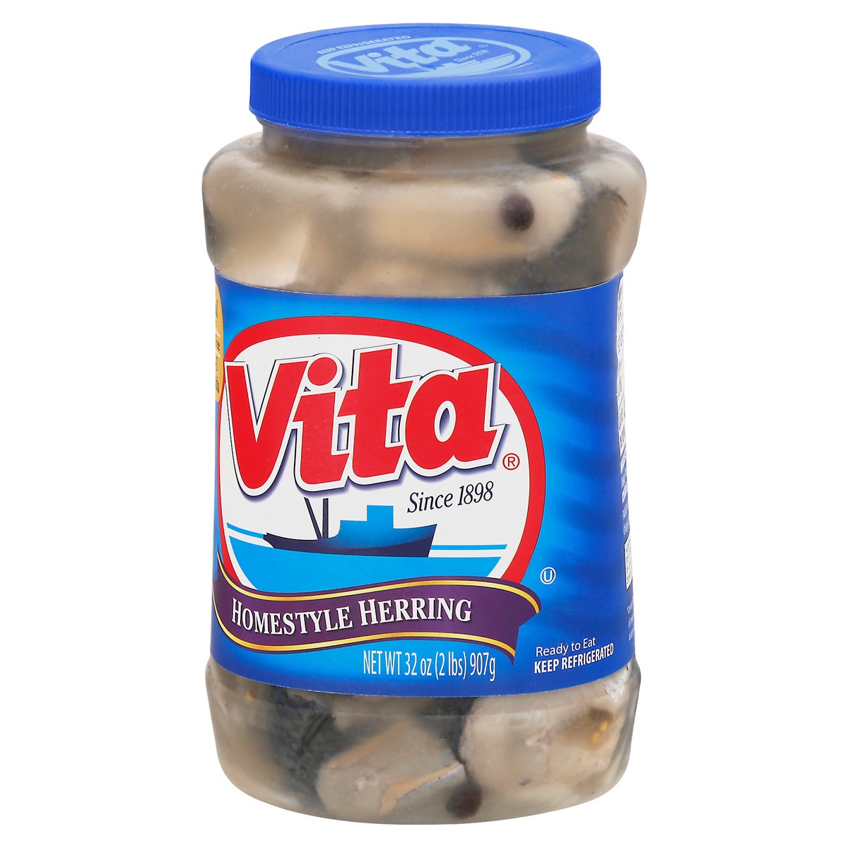 slide 3 of 9, Vita Homestyle Herring 32 oz, 32 oz
