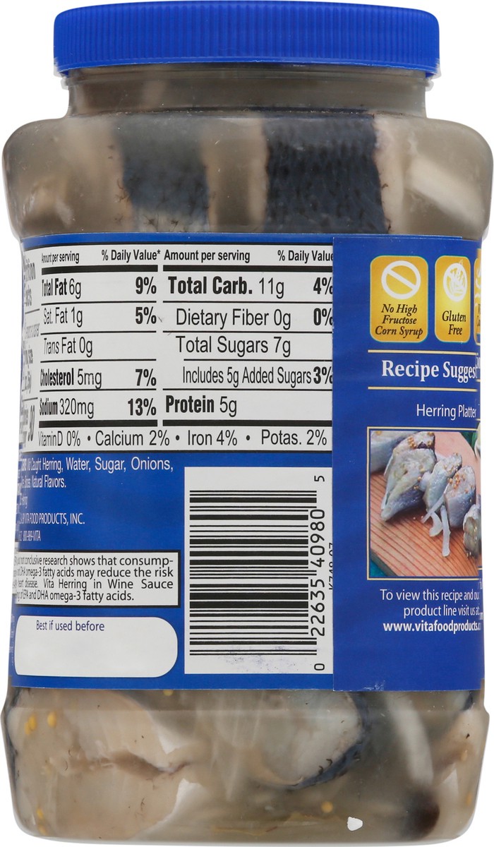 slide 6 of 9, Vita Homestyle Herring 32 oz, 32 oz