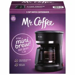 Mr. Coffee 5 Cup Switch Coffeemaker 1 Each