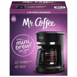Mr. Coffee 5 Cup Switch Coffeemaker 1 Each