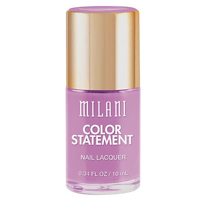 slide 1 of 1, Milani Color Statement Nail Lacquer Purple, 0.34 oz